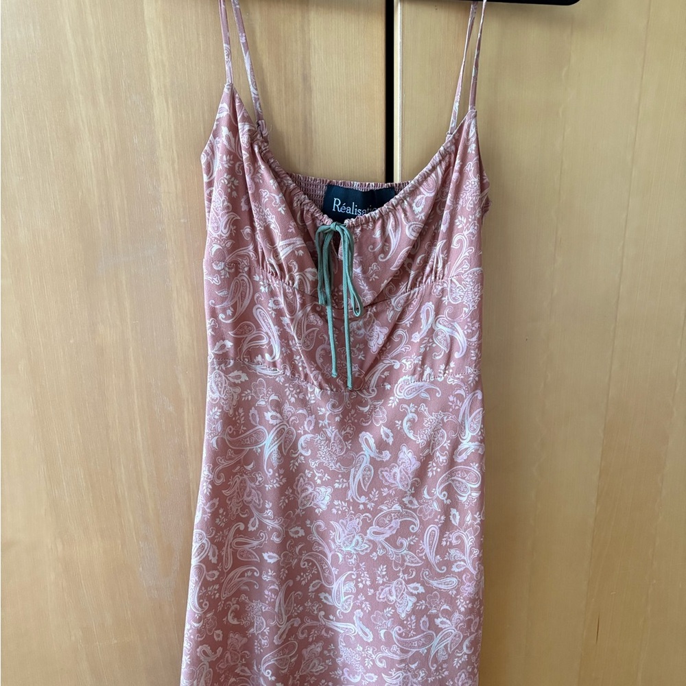 Réalisation Par Peach Paisley Dress